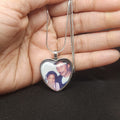 Heart Photo Necklace