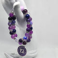 Two Piece Purple Bracelet Sets