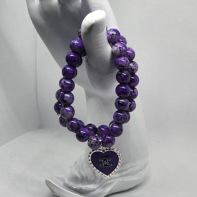 Two Piece Purple Bracelet Sets