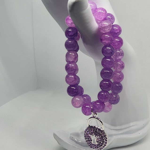 Two Piece Purple Bracelet Sets