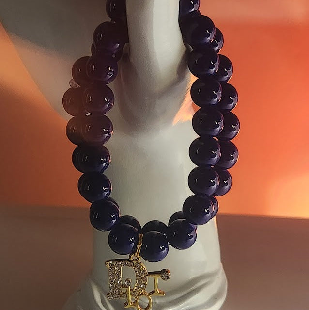 Two Piece Purple Bracelet Sets