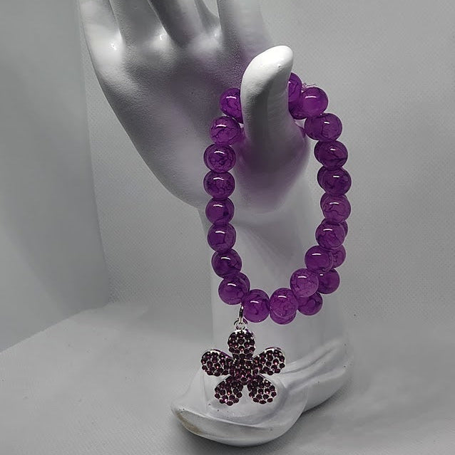 Two Piece Purple Bracelet Sets