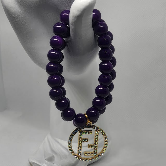 Two Piece Purple Bracelet Sets