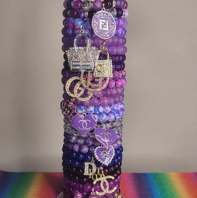 Two Piece Purple Bracelet Sets