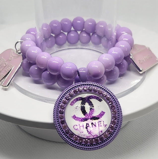 Two Piece Purple Bracelet Sets