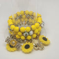 Flower Bracelet Set