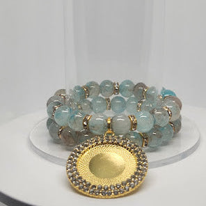 Blue Photo Bracelet