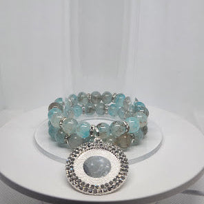 Blue Photo Bracelet