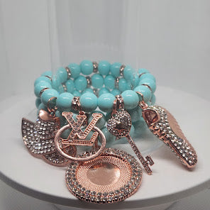 Blue Photo Bracelet
