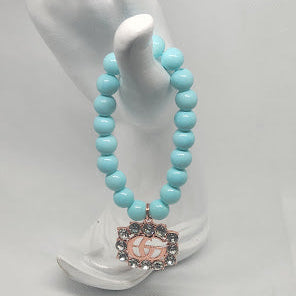 1 Piece Blue Charm Bracelet